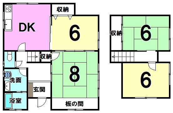 中尾３（スペースワールド駅） 598万円