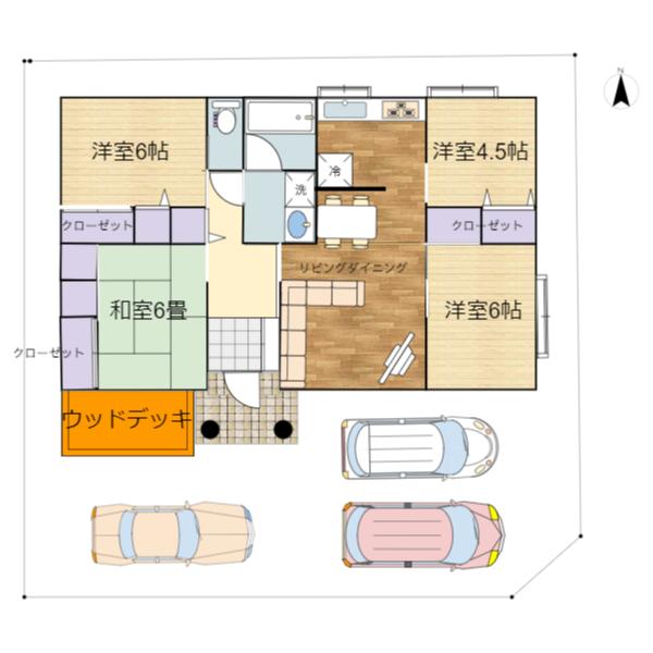 吾平町麓 1398万円