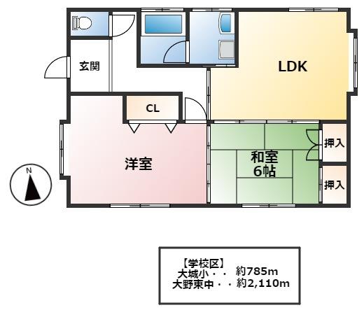 大城５ 1080万円