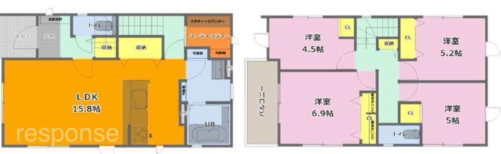 【レスポンス】鹿児島市紫原　☆残り２棟☆　☆新築一戸建☆　☆新築建売☆