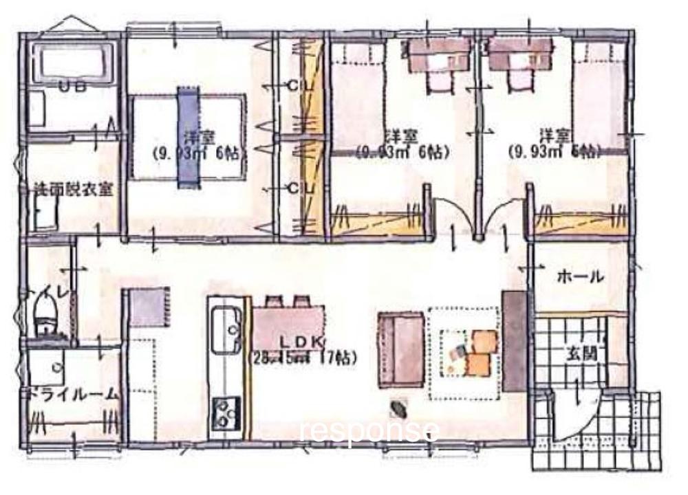 【レスポンス】霧島市国分重久　☆限定１棟☆　☆新築一戸建☆　☆新築建売☆