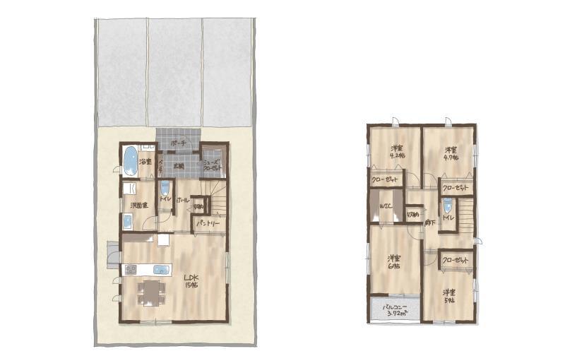 大字上宗方宗方台（賀来駅） 3190万円