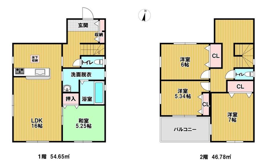 鳥栖市神辺町　2号棟　HKF3