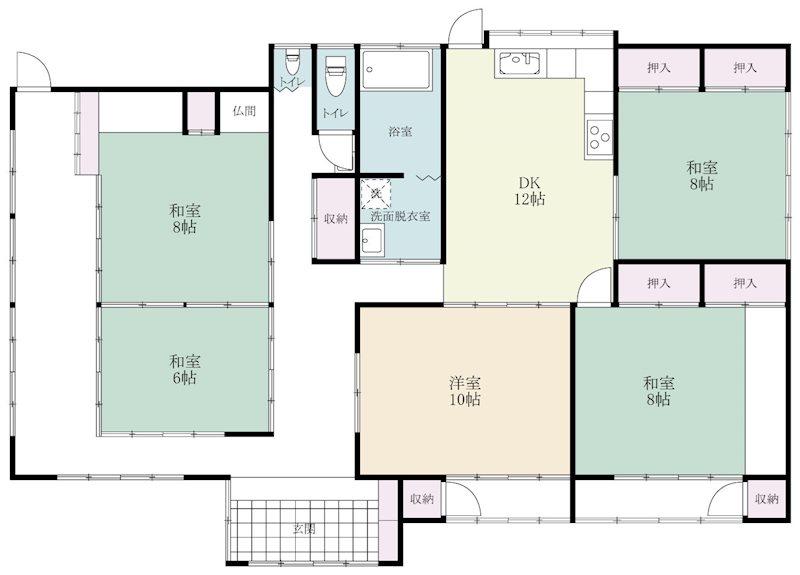 detached 佐賀県武雄市北方町大字芦原