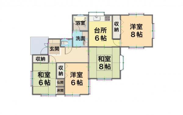 西餅田（帖佐駅） 1300万円