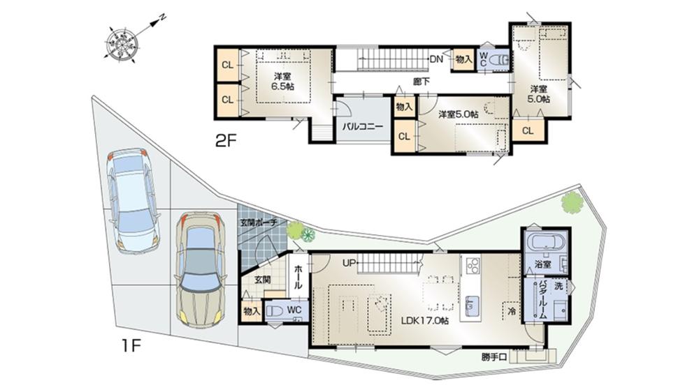 塔原東４（都府楼南駅） 3680万円・3830万円