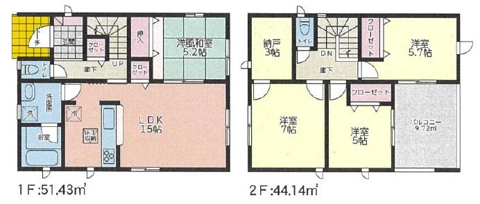 大浦１（本城駅） 3399万円