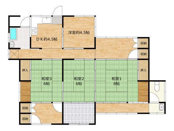 detached 大分県宇佐市大字森山主要地
