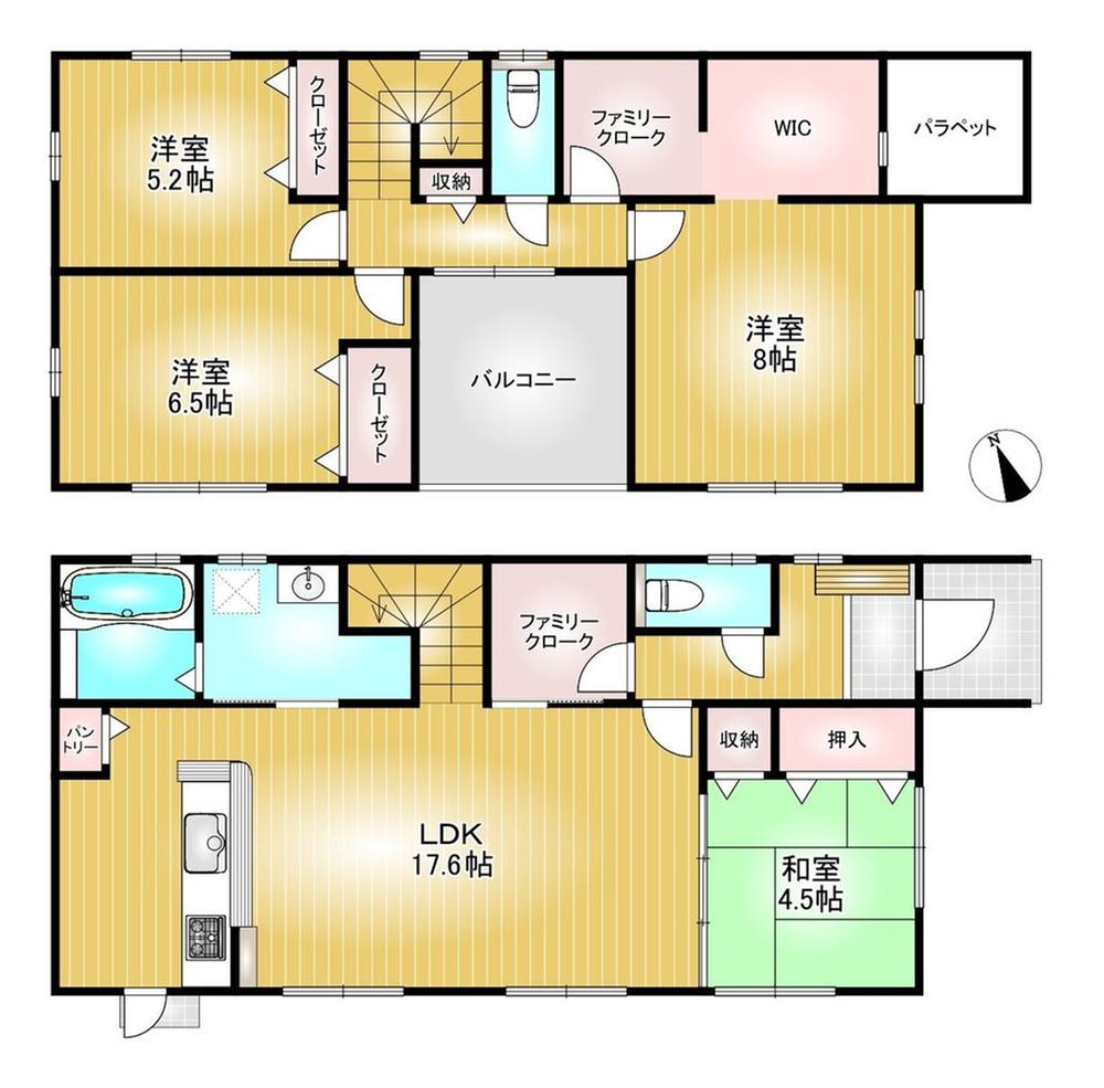 大字元岡（波多江駅） 3798万円・3898万円