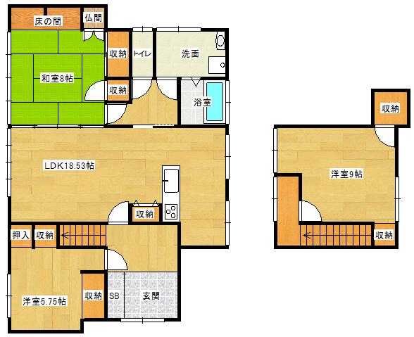 城島町四郎丸（大溝駅） 1299万円