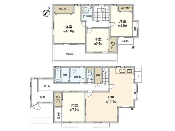 detached 福岡県糟屋郡志免町片峰３