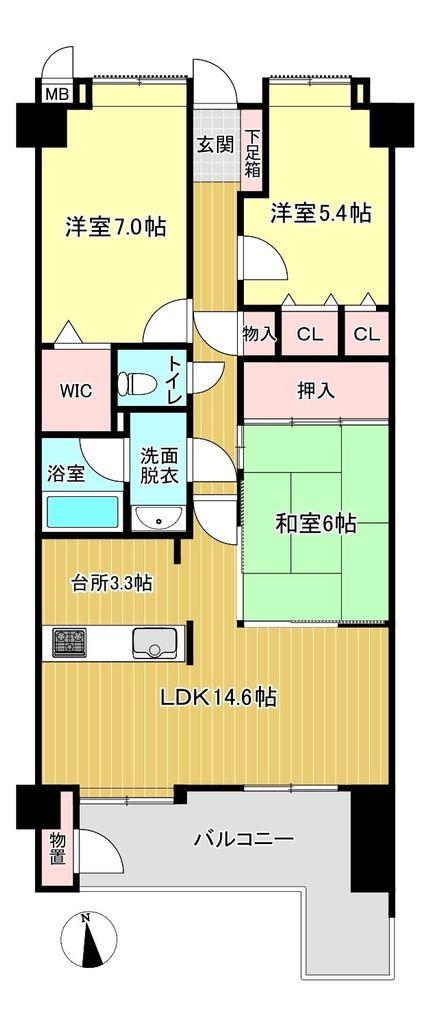 【LFB再生住宅】サンリヤン三国が丘II　