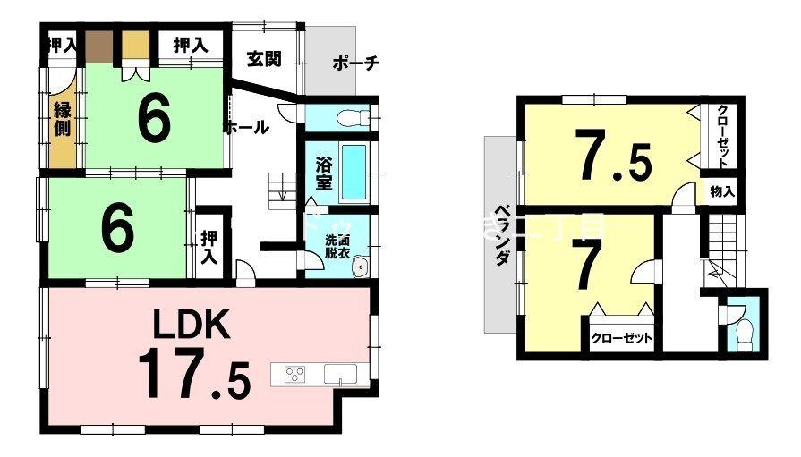 梶尾町（三ツ石駅） 1888万円