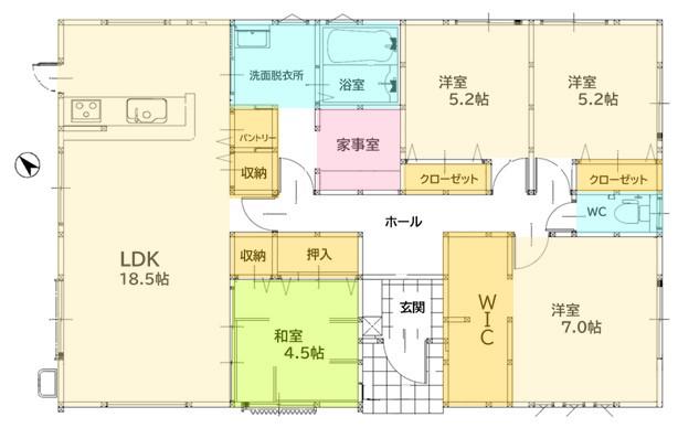 【平屋角地物件！】よかタウンのデザイン住宅FIT飯塚市柏の森5期(限定1棟)