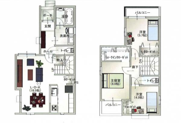 筒井３（春日原駅） 4490万円