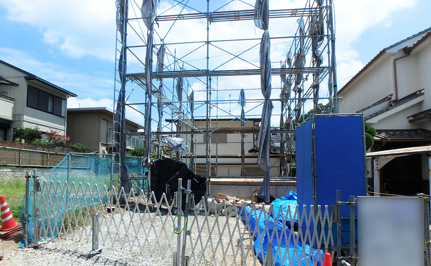 吹抜けの家  福山住宅 施工現場もありのまま公開。専任フレーマー（棟梁）も疑問、質問に答えてくれるの画像