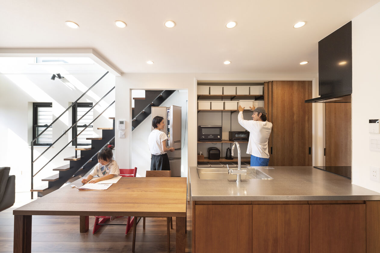 吹抜けの家  福山住宅の画像5