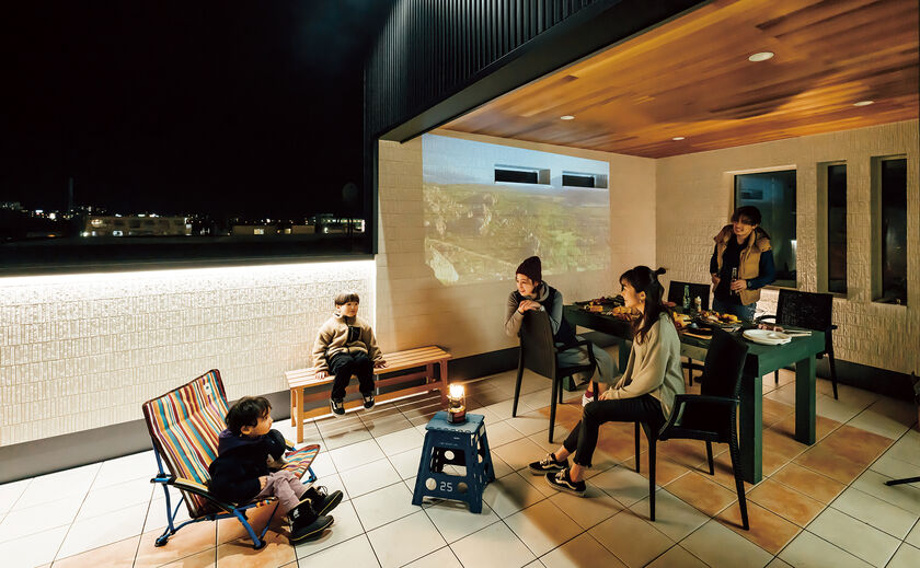 寿建設 春夏秋冬大活躍！思い思いに過ごせる、プライベートテラスの画像