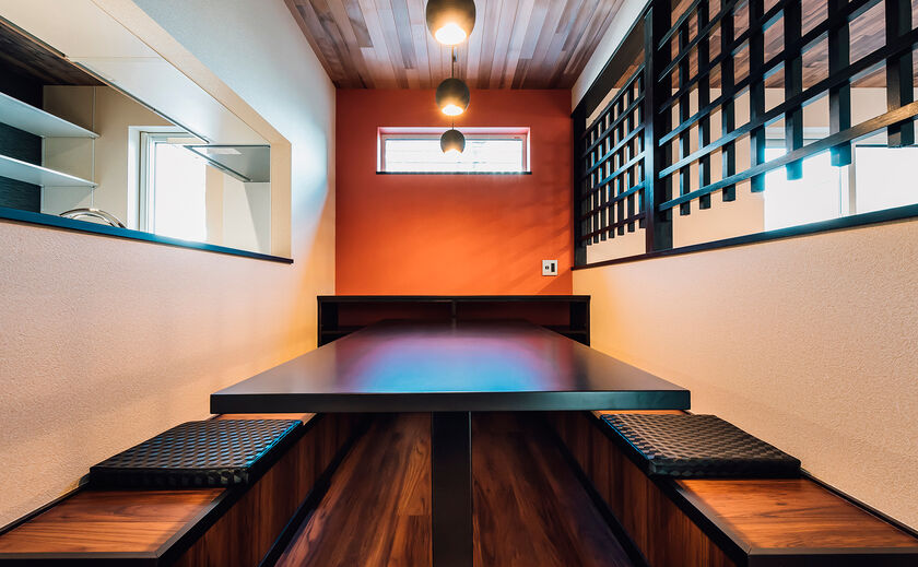 寿建設 日々の食卓を和やかで華やかに【居酒屋風ダイニング】の画像