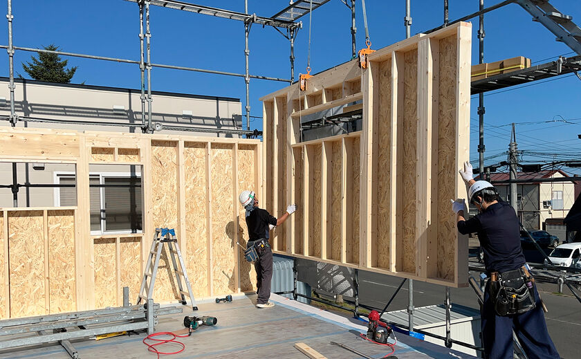 寿建設 消防署と同等の強固な躯体【最高レベルの耐震等級3】の画像