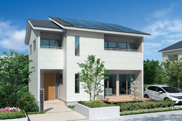 Art Yoshikawa設計事務所 吉川住建 太陽光パネル搭載で安心、しかも光熱費削減の画像