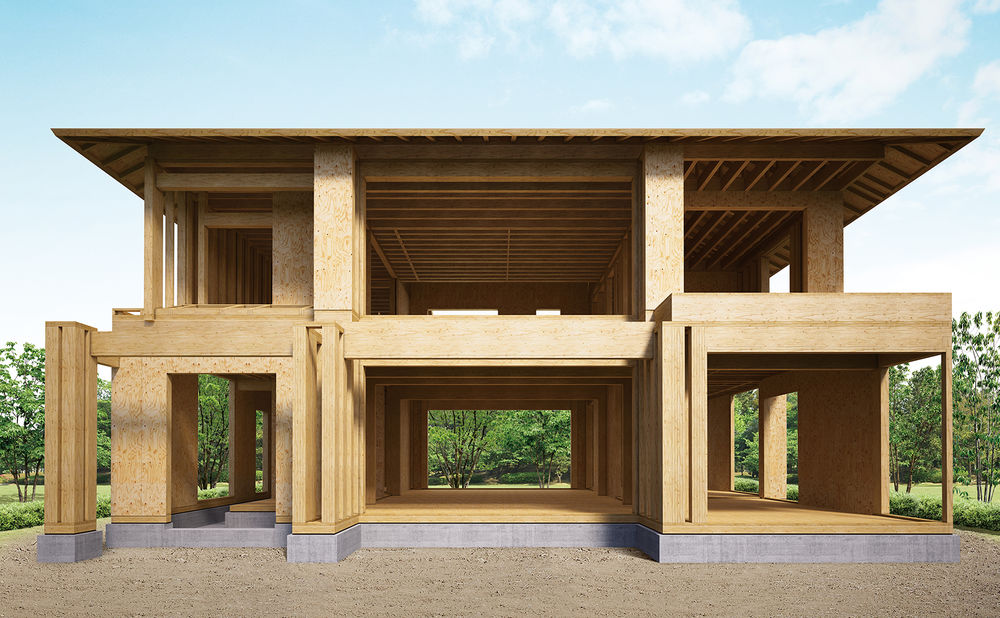 三菱地所ホーム 震度7の約1.5倍の大地震に耐える（※1）独自構法を採用。家族と財産を守る安心の家の画像