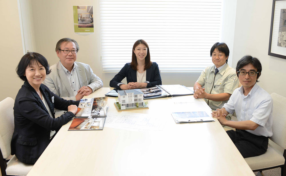 三菱地所ホーム グループのネットワークとノウハウでバックアップ。安心の価値ある家づくりの画像