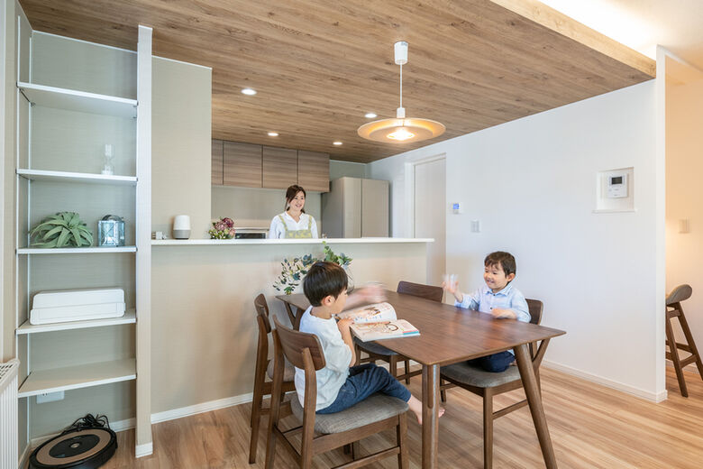 大進ホーム 毎日の家事・育児が快適な住まい。ラクいえの画像