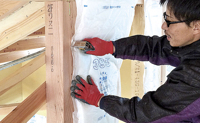 優建築工房 適所にコスパよく断熱材を採用。神奈川エリアにちょうど良い気密・断熱性を追求の画像