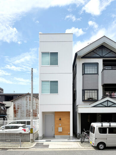 一級建築士事務所　福島工務店 敷地面積20坪以下、間口が小さくても対応可能の画像