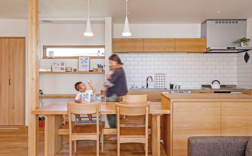 チェックハウス 耐震性、気密断熱性が高い高性能住宅。家庭用エアコンを利用する「全館空調」も得意の画像