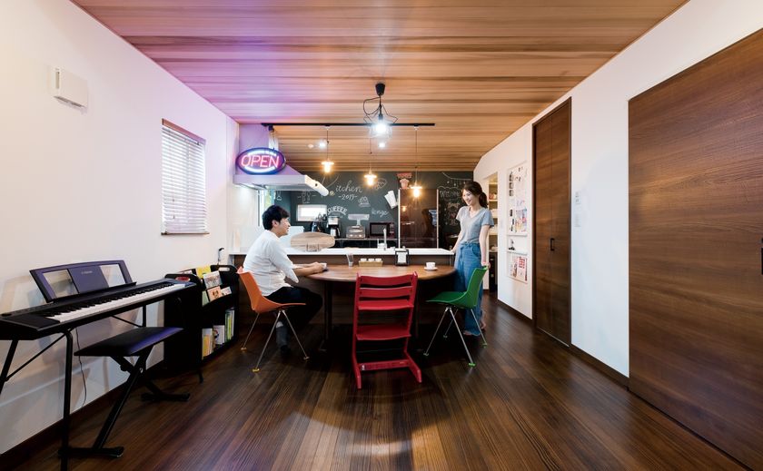 ソーラースマートグリッドホーム　三陽工務店 間取りもデザインも全棟完全自由設計。サーファーズハウスもカフェ風も思いのままの画像