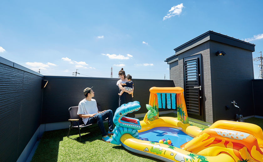 HOLIDAYS（ホリデイズ） インナーガレージのある家、屋上庭園のある家を目的にしたっていいと思うの画像