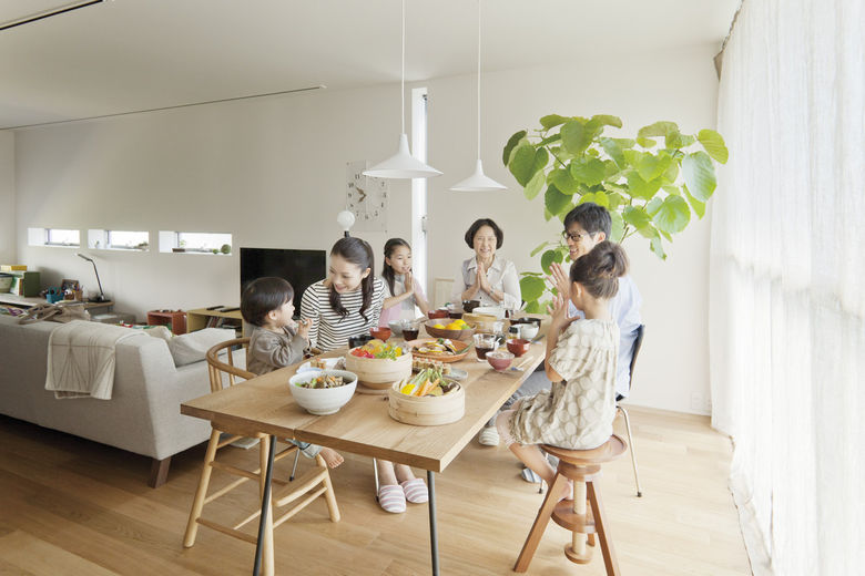 旭化成ホームズ（ヘーベルハウス） 二世帯や共働きなど、数十年にわたる調査と研究から、独自の設計ノウハウを蓄積の画像