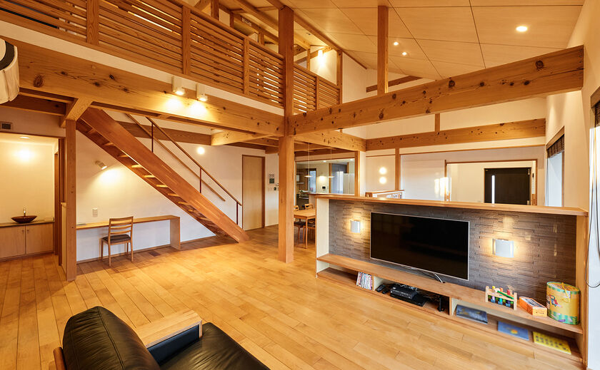 昭栄建設の注文住宅 暮らしのイメージが広がる。浦和エリアにある2棟のリアルサイズモデルの画像