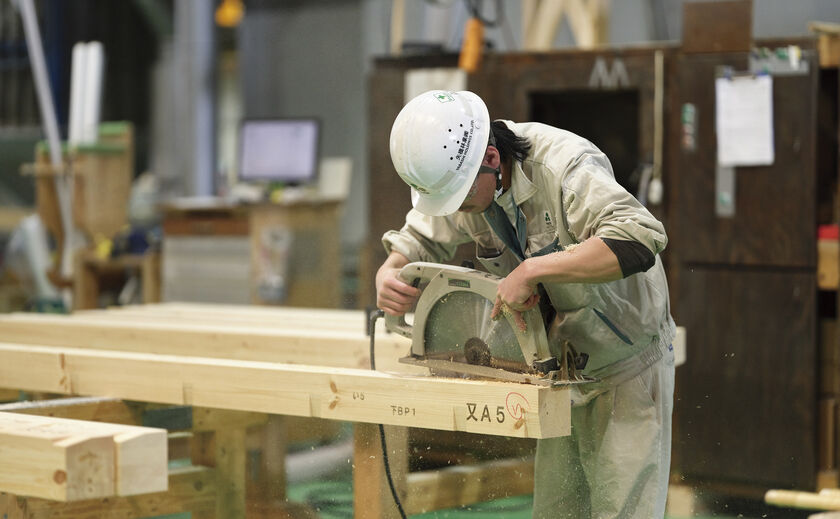 矢橋林業　矢橋の家 海外で活躍する様々な事業を手掛ける企業グループの一角という信頼性の画像