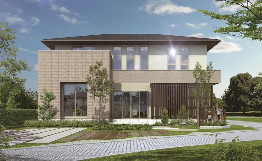 ユニバーサルホーム 家の基本性能を高め家族を守る、高性能外壁材ALCを採用の画像