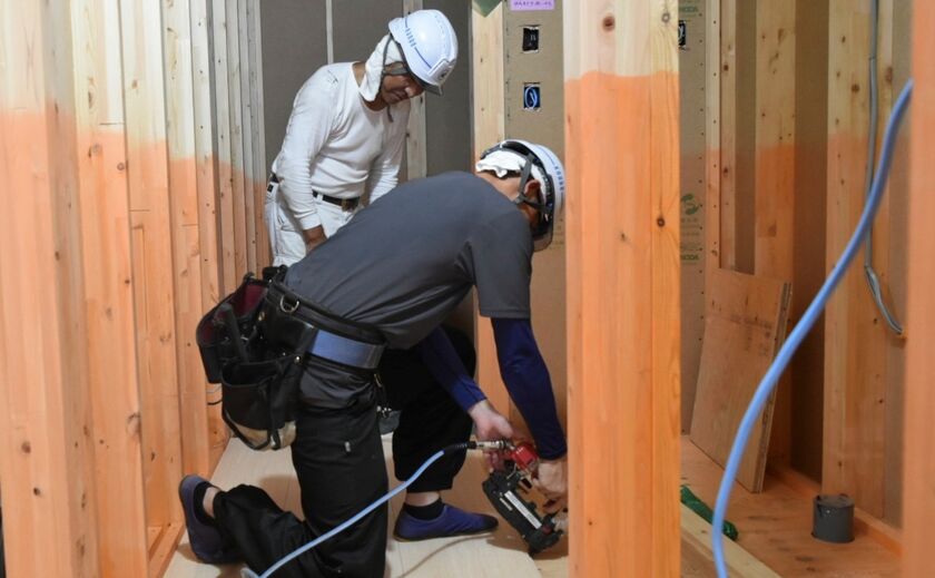 近藤建設 30年超の歴史を持つ自社のテクニカルセンターで大工を養成の画像