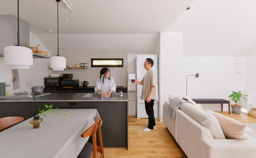 TAINN DESIGN　一級建築士事務所 「狭小＝きゅうくつ」じゃない。コンパクトな土地でも、大きく暮らせるプランを提案の画像