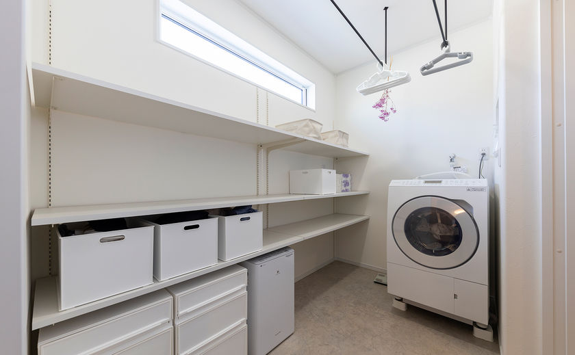 サティスホーム岐阜 お洗濯そのものの、絶対的な仕事量を減らす工夫や設備の導入をしてくれるの画像