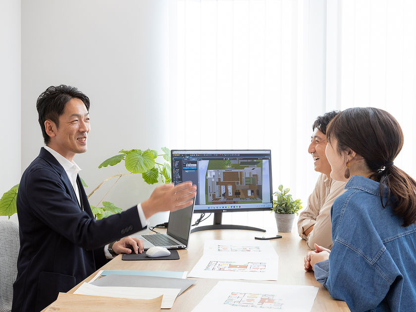 サティスホーム岐阜 親友の家を建てるように施主の視点に立って取り組んでくれるからの画像