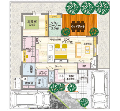 ヤマト住建 「ただいま動線」など自然と衛生的に暮らせるプラン提案もの画像