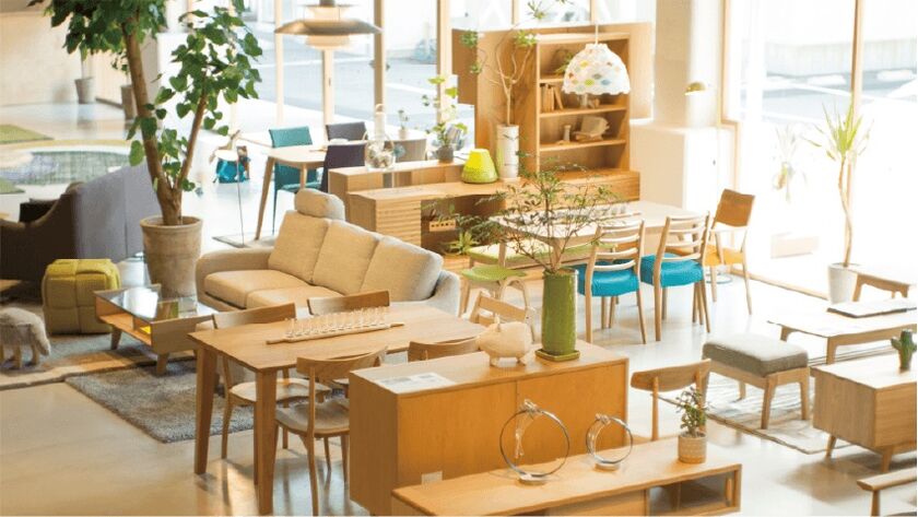 山根木材 日々の暮らしをインテリアで彩る家具専門店の画像
