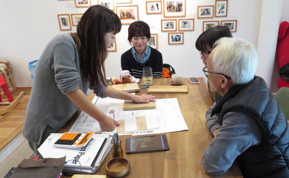 ハナハウス 引き渡し時には友達になるくらい。施主と親密な関係をつくれるのも、建築女子ならではの画像