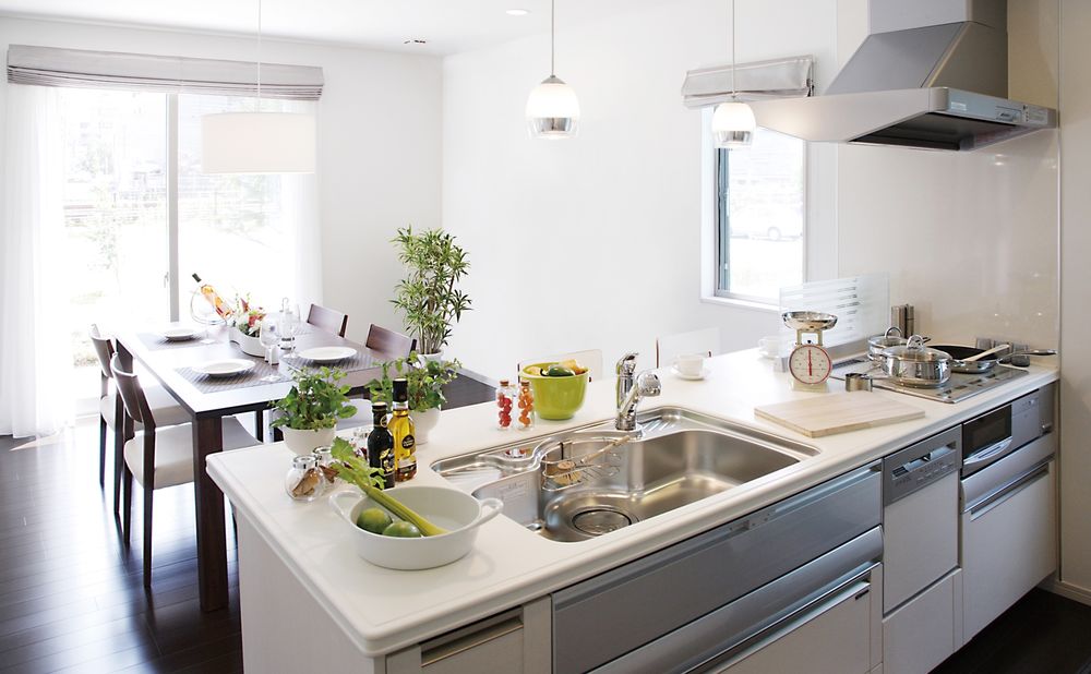 タマホーム 標準仕様で豊富なラインナップから選べる住宅設備が人気。オール電化も標準装備の画像