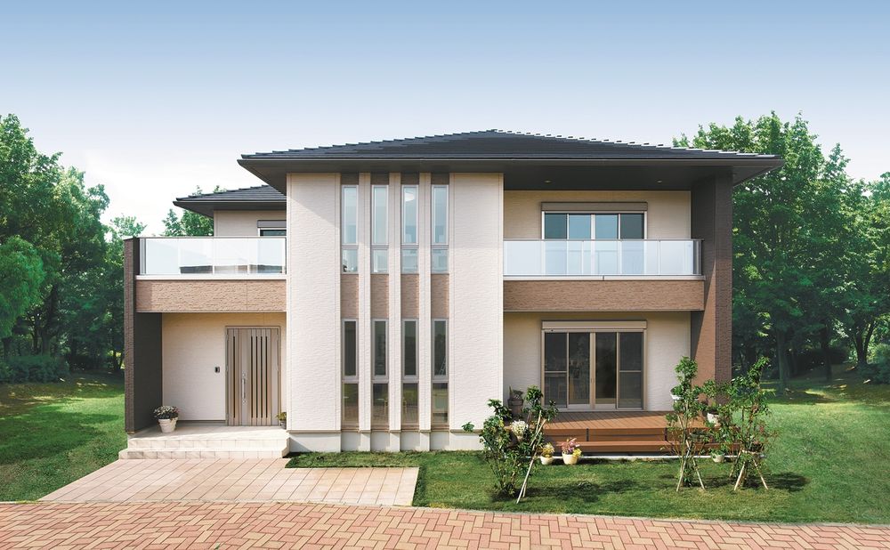 タマホーム 等身大のモデルハウスで、大きさ、設備、価格などリアルな家づくりが体感可能の画像