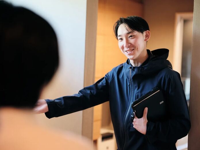 新産住拓 24時間365日、いつでも受付。の画像