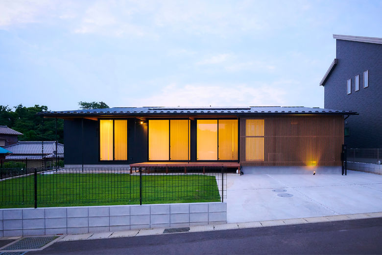 スタジオ・チッタ シンプルでかっこいい平屋の施工実績が豊富の画像