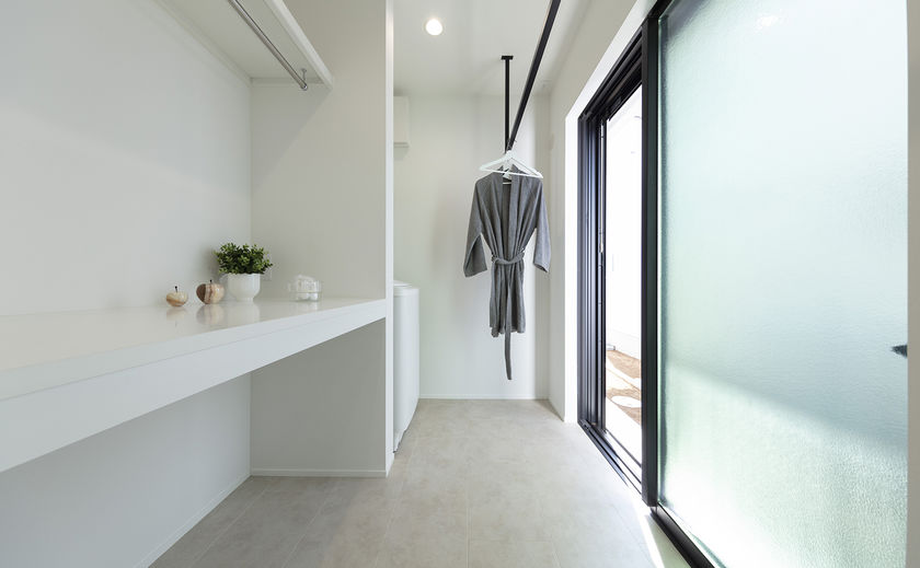 家工房 「洗って・干して・しまう」をもっと便利に。家事ラク洗濯動線の画像