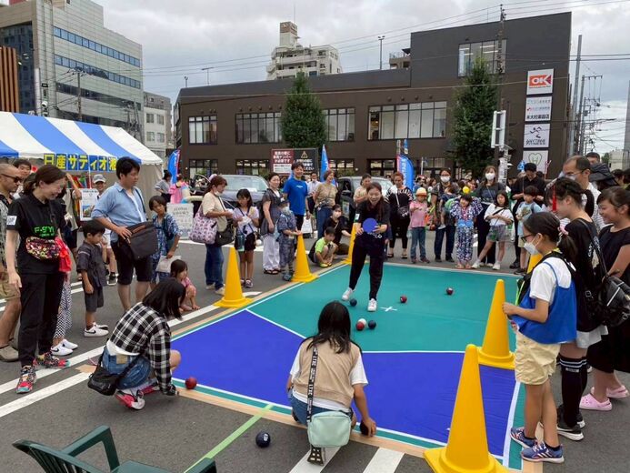 三心 地域のボッチャチームにスポンサー参画。地場の文化を盛り上げる取組を継続的に実施の画像